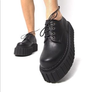 Lamoda Freaky Creepy Chunky Creeper Shoes